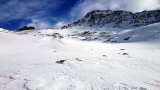 Путь к приюту Refuge de Gouter Путь к приюту Refuge de Gouter