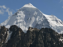Вид на вершину Тетнульд