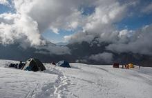 Верхний лагерь 5500 м.