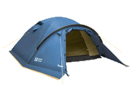 Палатка с дугой спереди