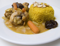 Национальное блюдо в Марокко - кус-кус